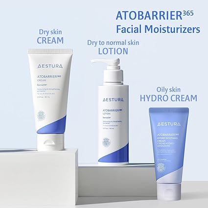 AESTURA ATOBARRIER365 Cream with Ceramide, Korean Moisturizer for Barrier Repair
