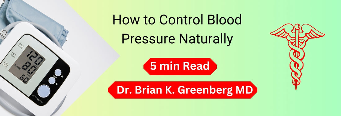 control blood pressure naturally