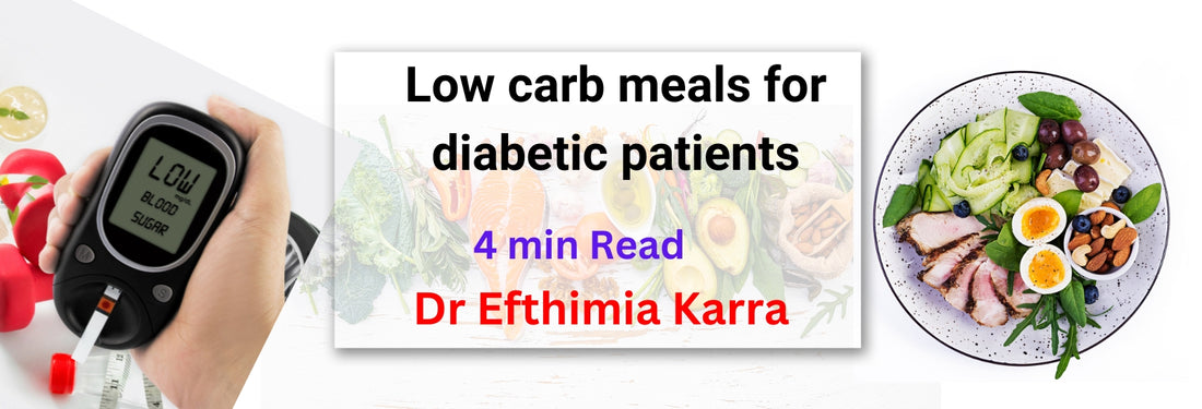 Low carb meals for diabetic patients