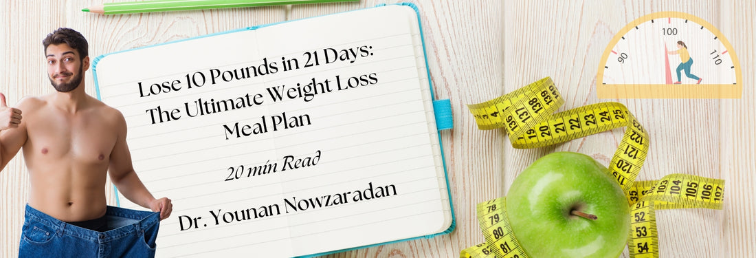 Lose 10 Pounds in 21 Days: The Ultimate Weight Loss Meal Plan