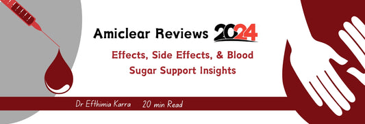 Amiclear supplement for blood sugar support