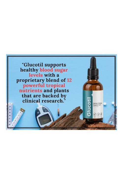 Glucocil 30-Day Blood Sugar Support Supplement
