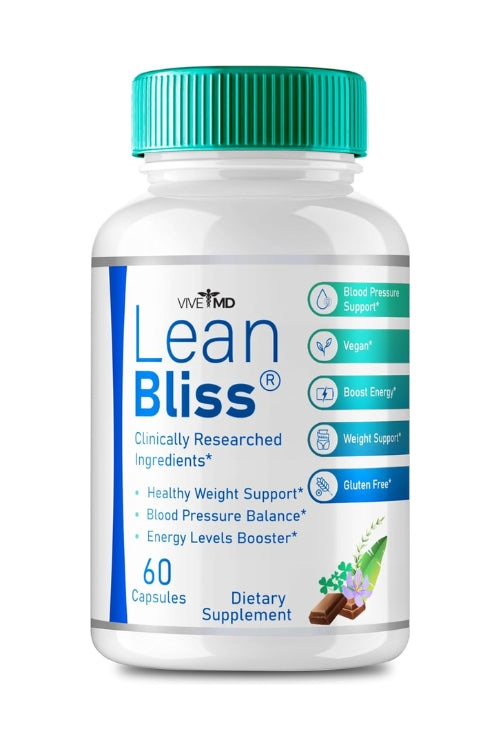 LeanBliss 60 Capsules for Weight Management and Blood Sugar Support.