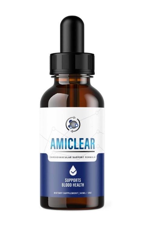 Amiclear blood sugar support supplement - Natural ingredients for health management.
